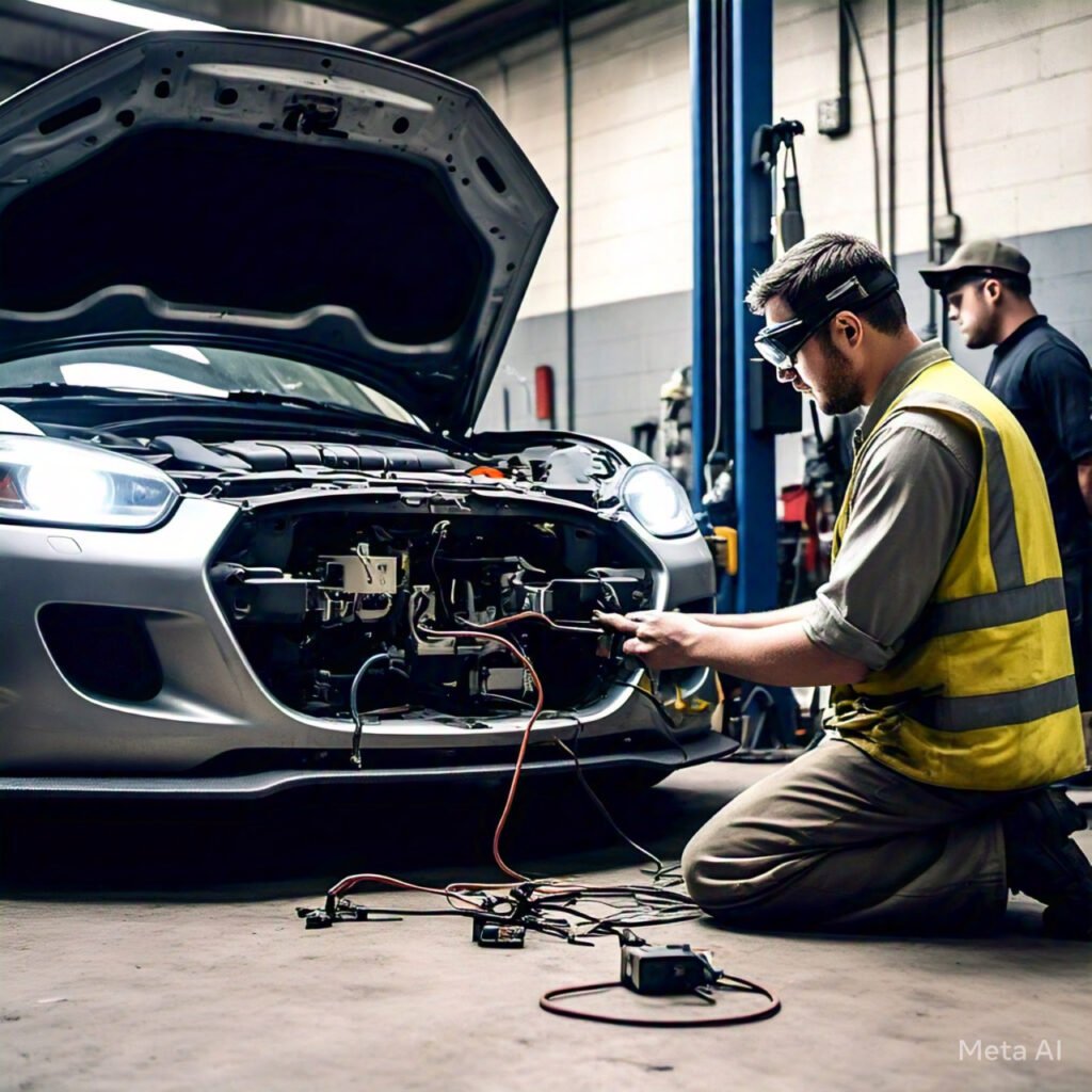 إصلاح الأعطال الكهربائية في السيارات