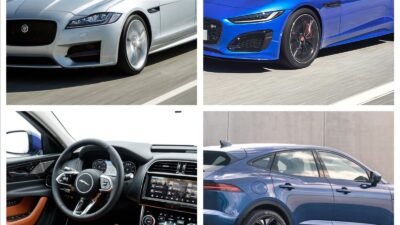 تعد سيارات جاكوار من أفخم السيارات الفاخرة التي تجمع بين الأداء القوي والتصميم الأنيق، حيث تتوفر موديلات متنوعة تناسب مختلف الأذواق. يبحث عشاق السرعة والفخامة عن سعر سيارة جاكوار 2023 - 2024، بالإضافة إلى مواصفات جاكوار F-Type وأحدث الإصدارات مثل جاكوار F-PACE 2024. كما يهتم الكثيرون بمعرفة أسعار جاكوار XE وXF وXJ، بجانب تفاصيل التصميم الداخلي والخارجي لهذه السيارات الفاخرة، في الوطن كار، سنستعرض أيضًا أسعار جاكوار في مصر، وأرخص طراز متاح، بالإضافة إلى الدولة المصنعة لهذه العلامة العريقة. سعر سيارة جاكوار 2023 - 2024