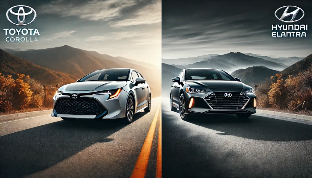 مقارنة بين تويوتا كورولا وهيونداي إلنترا