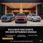 تخفيضات حصرية على سيارات ميتسوبيشي لموديلات 2025