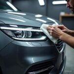 تلميع شمعات السيارة