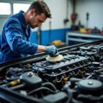 لا تهمل قلب سيارتك! تراكم الزيوت والأتربة داخل المحرك يؤثر سلباً على أدائه ويزيد من استهلاك الوقود. الآن هو الوقت المناسب لاتخاذ الإجراء الصحيح. إن عملية تنظيف مكينة السيارة ليست مجرد رفاهية، بل هي خطوة ضرورية للحفاظ على كفاءة المحرك وإطالة عمره الافتراضي. لا تنتظر ظهور المشاكل، بادر بتنظيف محرك سيارتك واستعد أداءها وقوتها المعهودة. احصل على محرك نظيف يعمل بكفاءة أعلى ويمنحك قيادة أكثر سلاسة وأمانًا. تنظيف مكينة السيارة