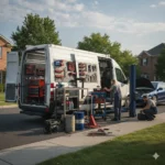 ورشة متنقلة لصيانة السيارات